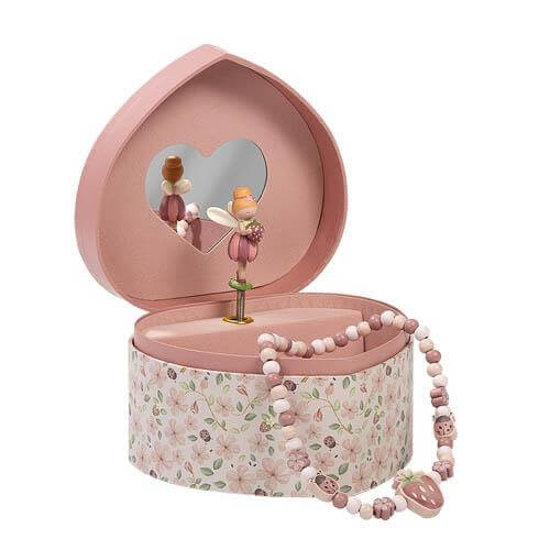 Музикална Кутия за Бижута Сърце Fairy Garden - Little Dutch