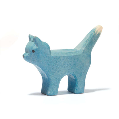 Бременските музиканти - 4 дървени фигурки - Ostheimer Котка - Bremen Cat - Ostheimer