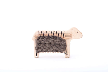 Дървена детска играчка Стан за тъкане с вълна Овчица - BAJO