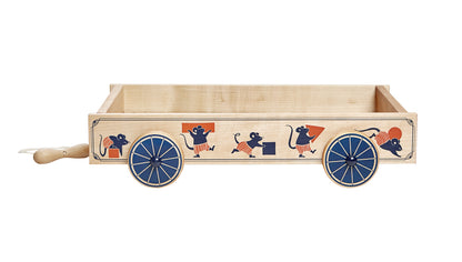Дървена количка - Wooden Trolley - Wooden Story