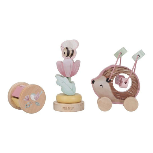 Сет от Дървени Играчки за Бебе Fairy Garden - Little Dutch