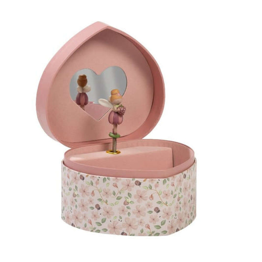 Музикална Кутия за Бижута Сърце Fairy Garden - Little Dutch