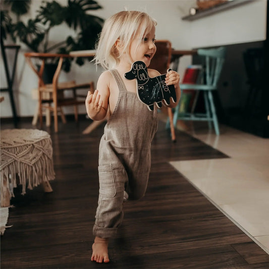 Черна дъска за рисуване с тебешир Пуделче - Milin