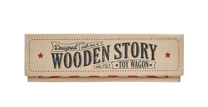 Дървена количка - Wooden Trolley - Wooden Story