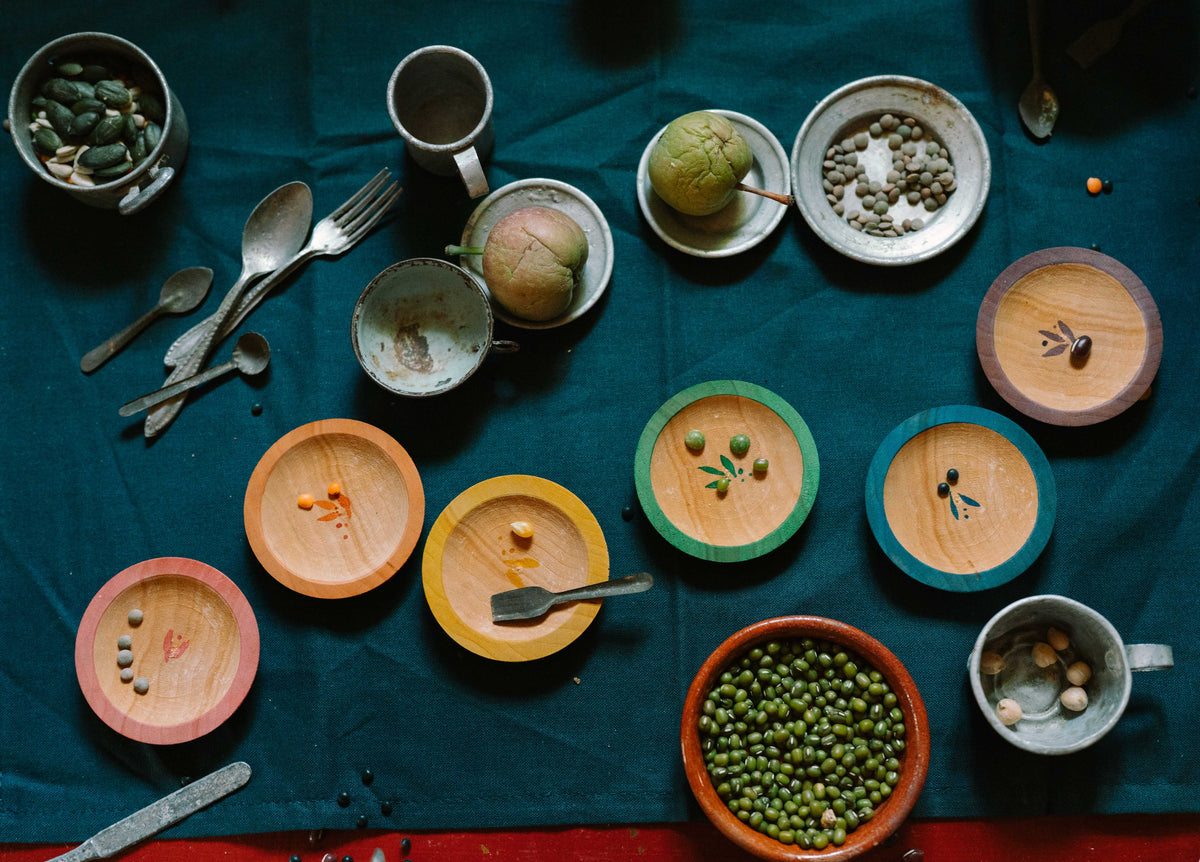 Дървени чинийки - Dishes - Grapat