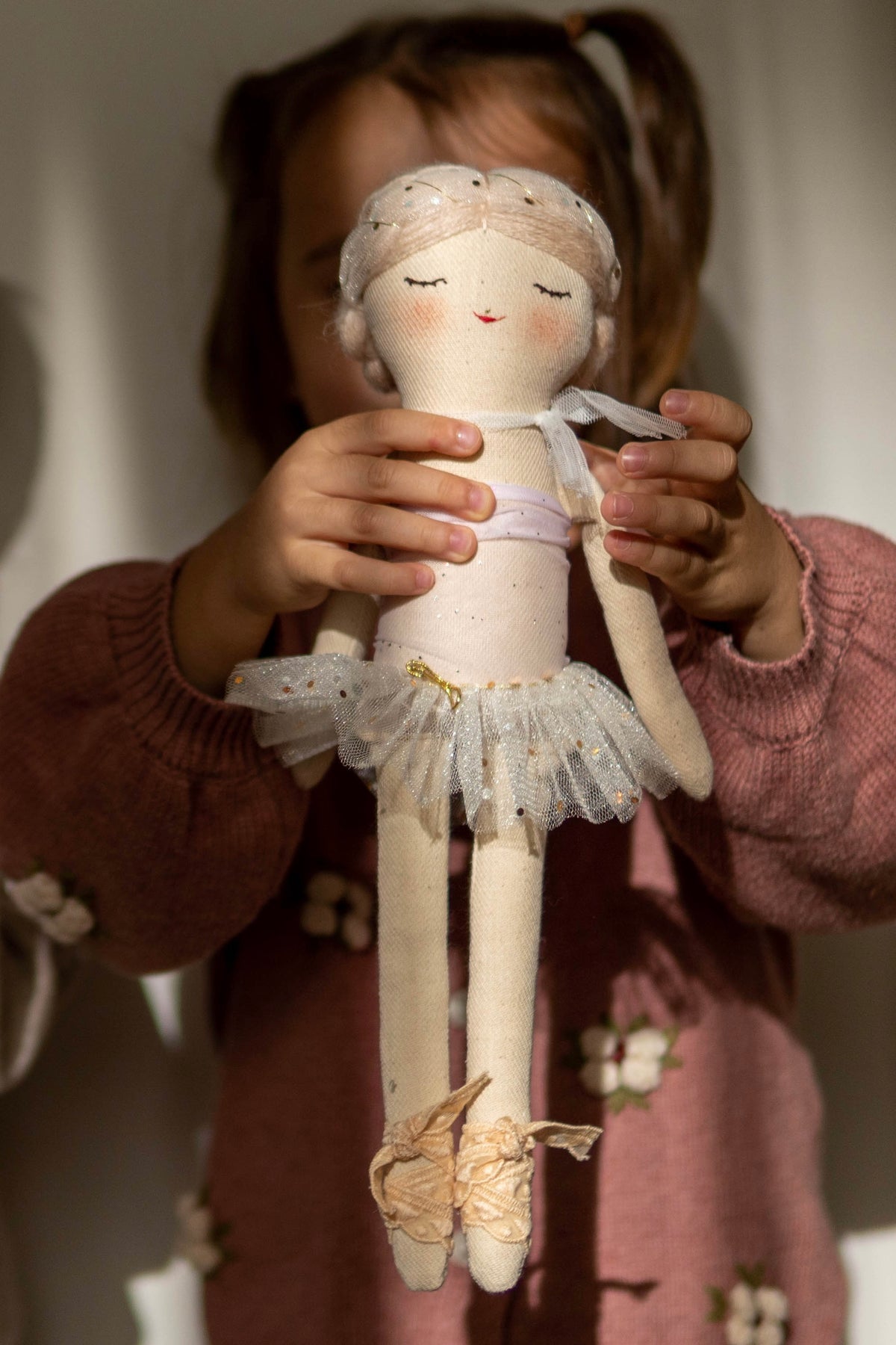 Кукла Анна Балерина ръчна изработка - Mari Dolls