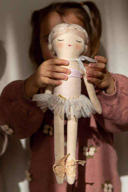 Кукла Анна Балерина ръчна изработка - Mari Dolls