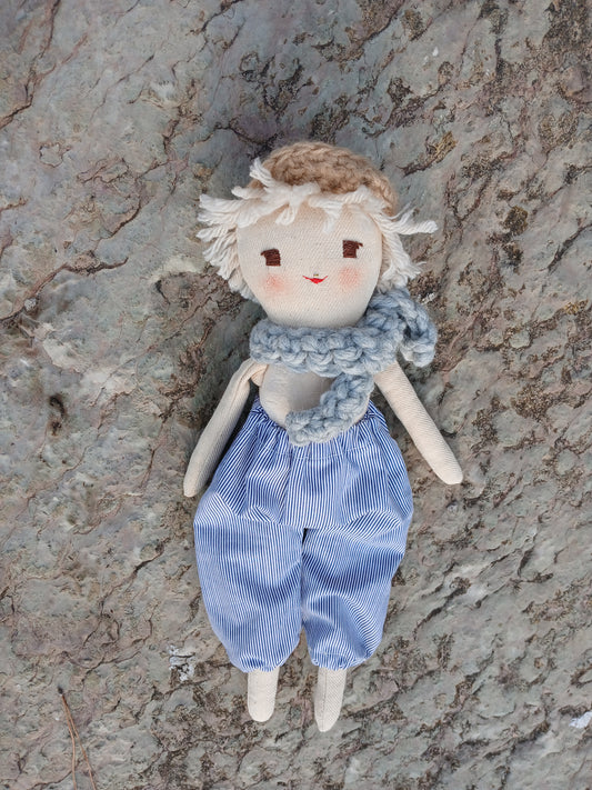 Кукла Феликс ръчна изработка - Mari Dolls