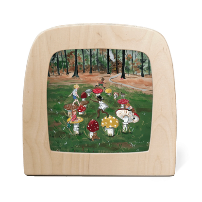 Gwen's Illustrations - Toadstool Dance Silhouette