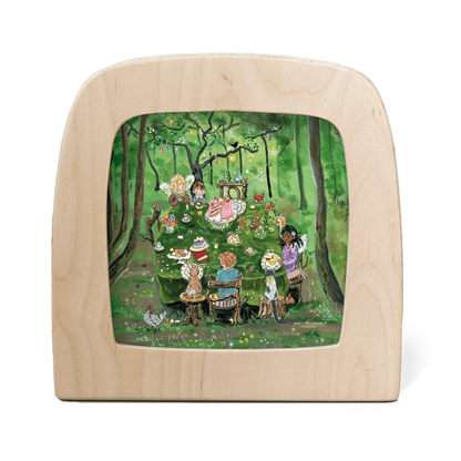 Gwen's Illustrations - Forest Tea Party Silhouette