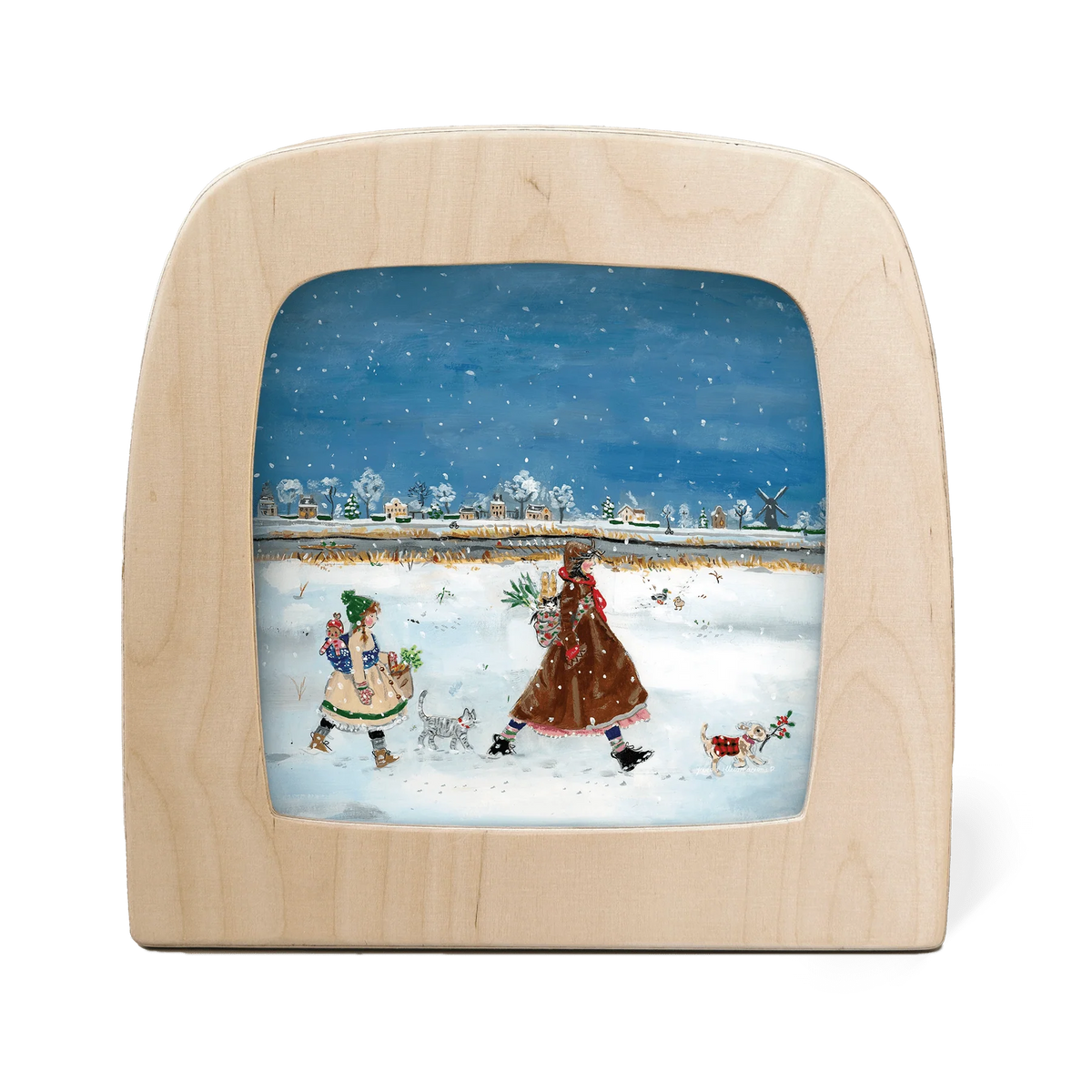 Gwen's Illustrations - Winter Stroll Silhouette