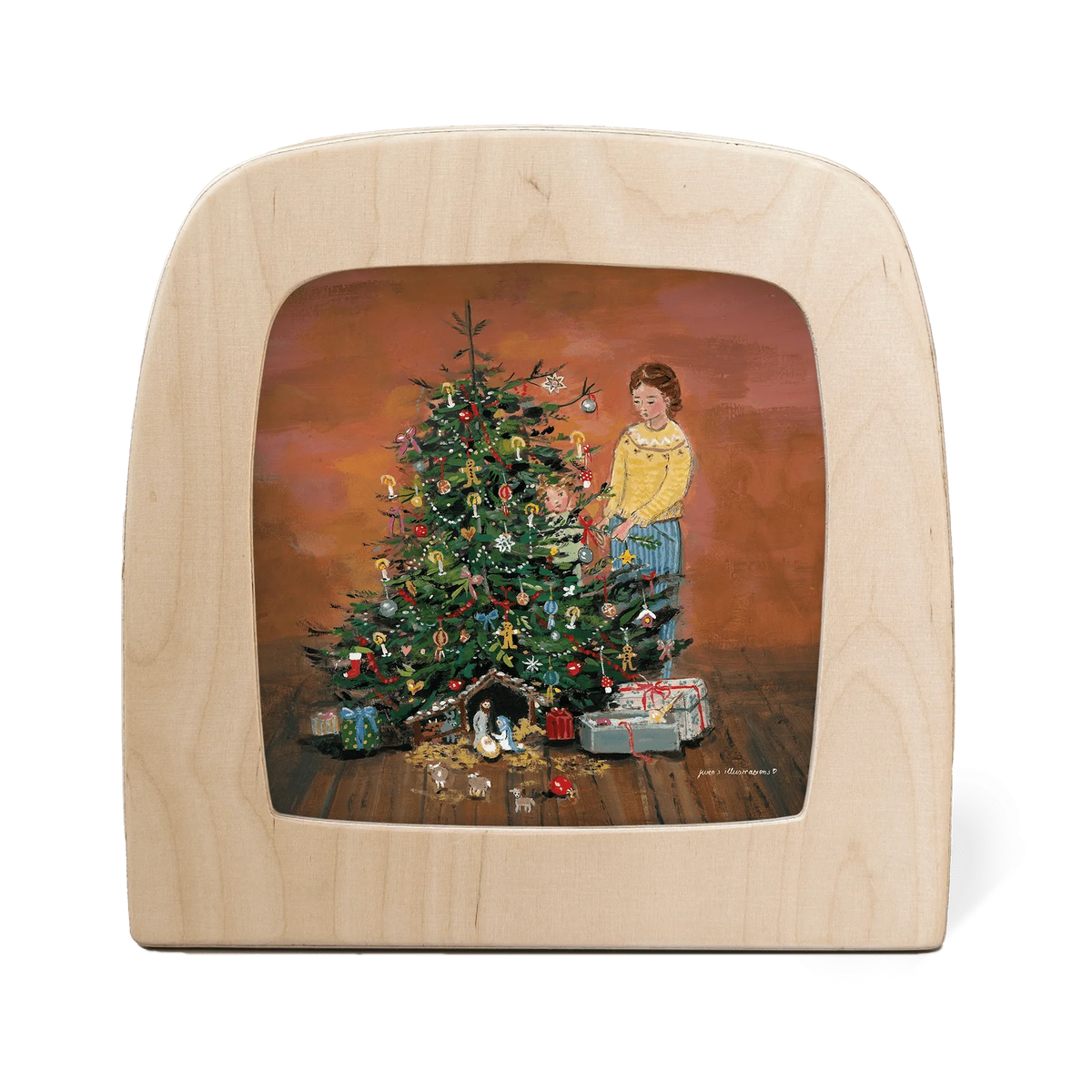 Gwen's Illustrations - Tree Traditions Silhouette