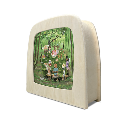 Gwen's Illustrations - Forest Tea Party Silhouette