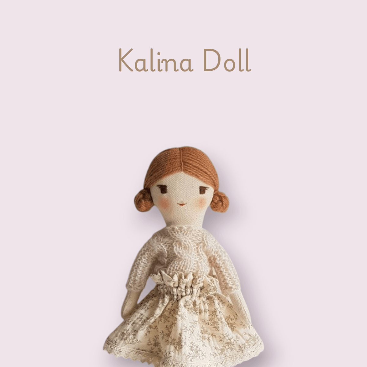 Кукла Калина ръчна изработка - Mari Dolls