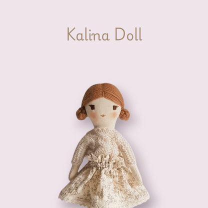 Кукла Калина ръчна изработка - Mari Dolls