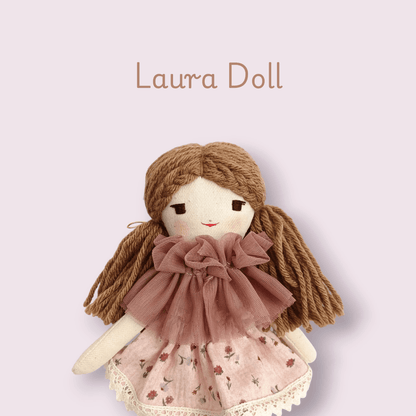 Кукла Лаура ръчна изработка - Mari Dolls