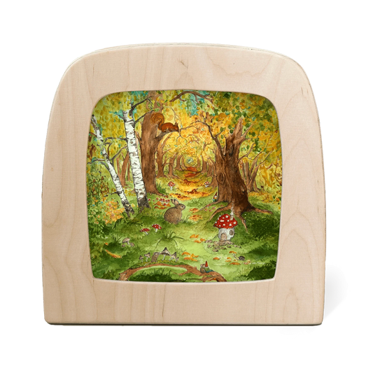 Eentje van Margo - Autumn Forest Silhouette за лампа Toverlux