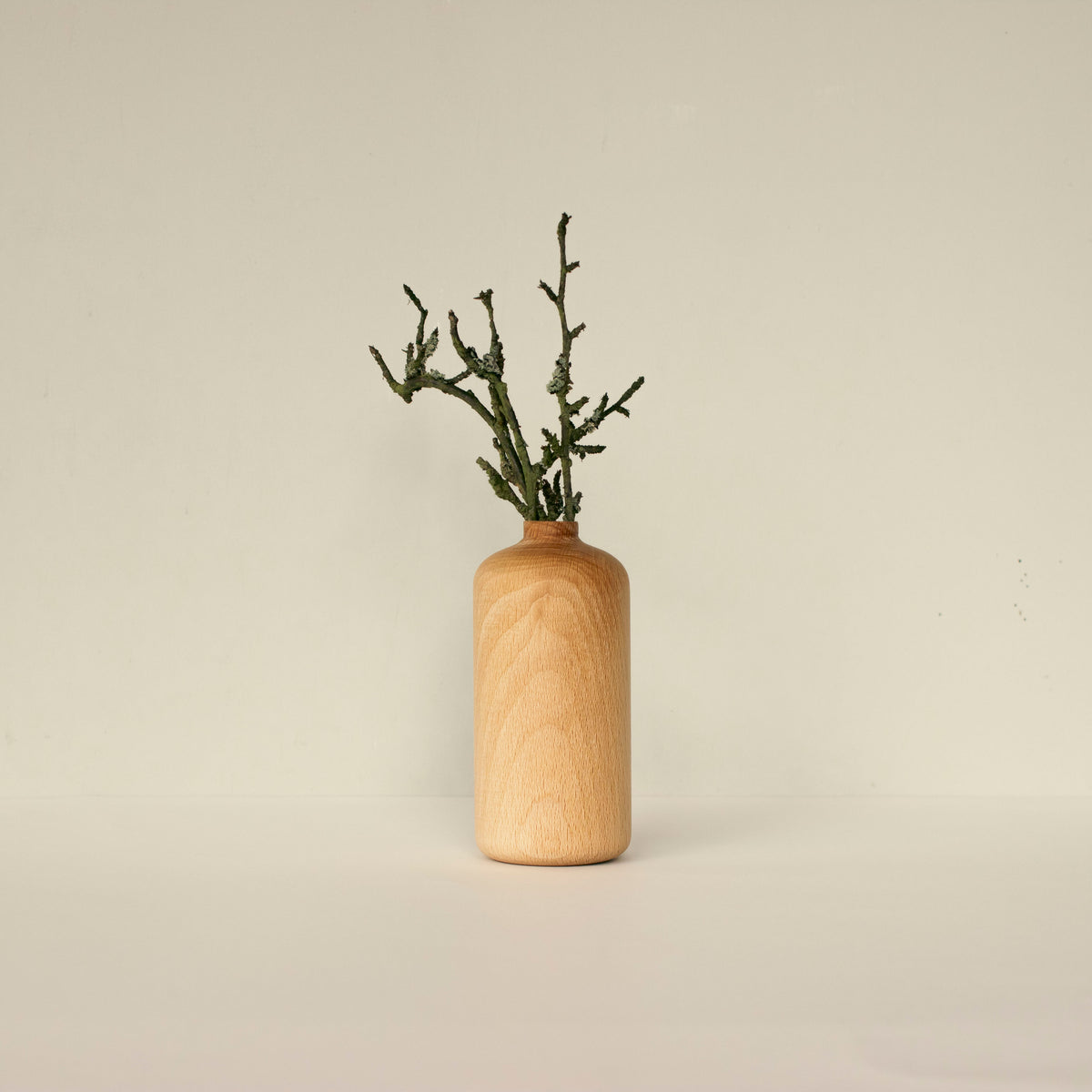 Декоративна ваза (със стъклен съд) - Tiny flower pot No.03 - Wooden Story