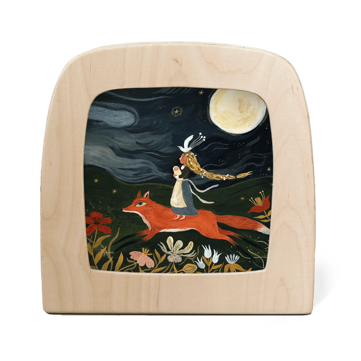 Tijana Draws - Fox Mother Silhouette