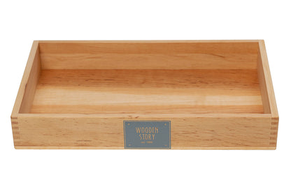 Дълбок поднос за Монтесори занимания - Montessori tray - Wooden Story