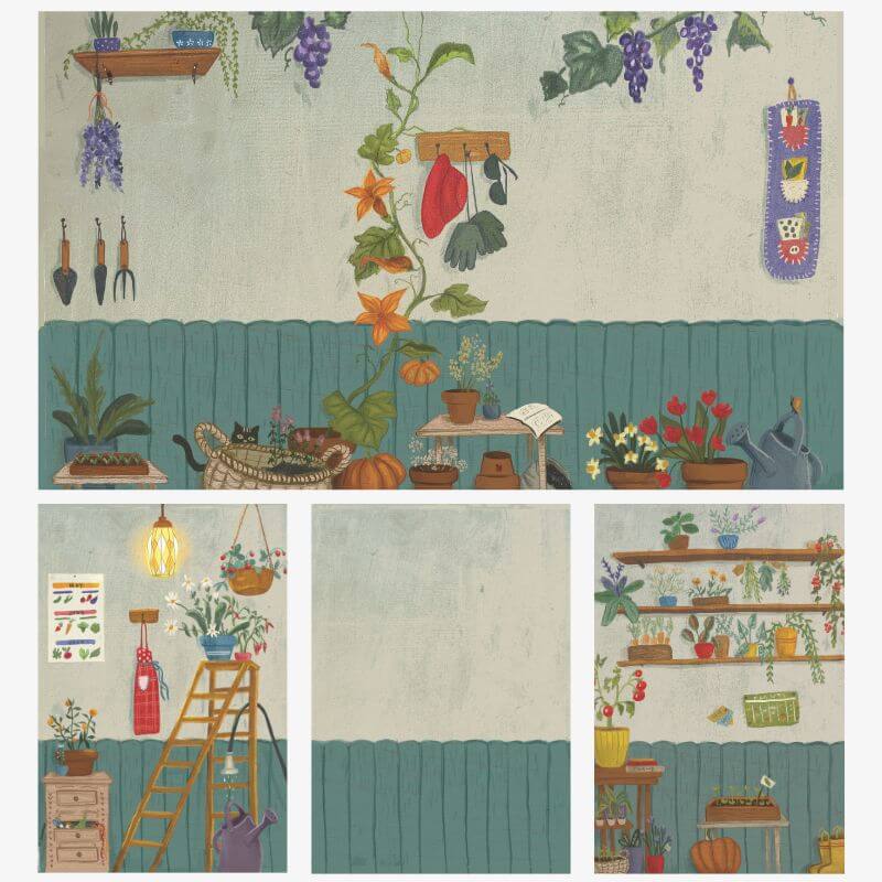Малка магнитна къщичка за кукли - Small Storyhouse