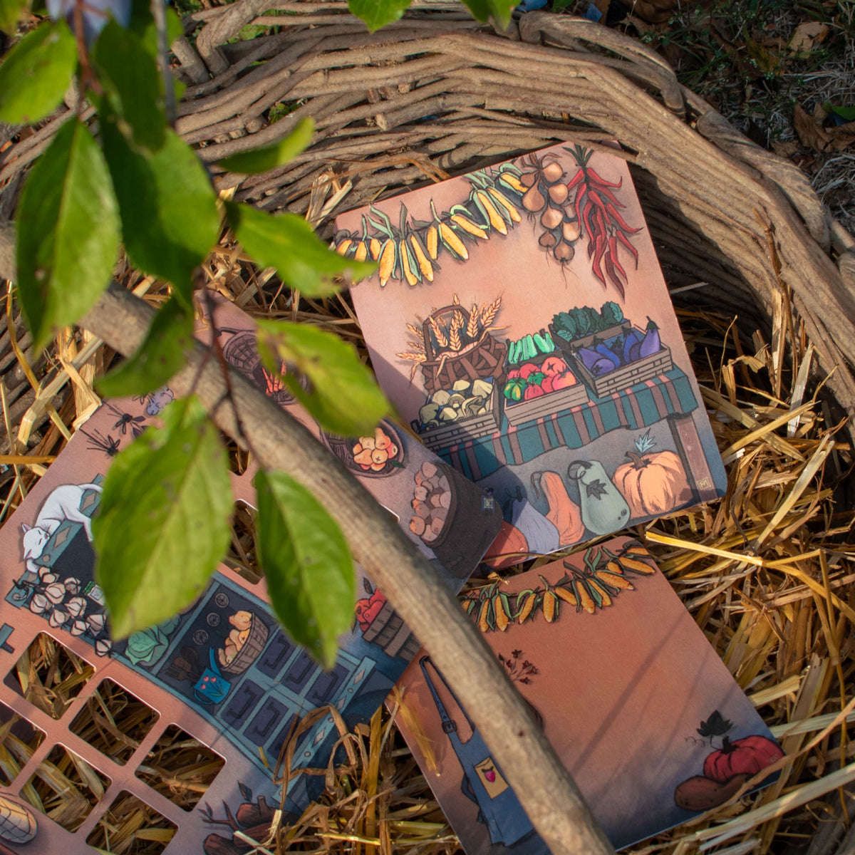 Тапет малък сет - Harvest Time - The Storyhouse