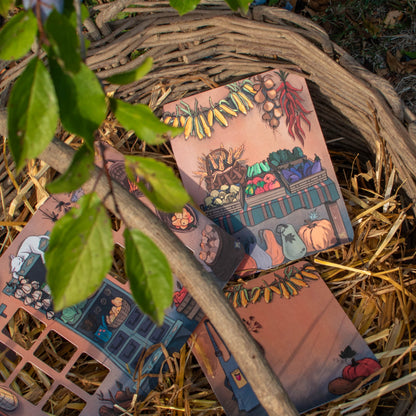 Тапет малък сет - Harvest Time - The Storyhouse