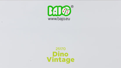 Динозавър с колелца - Wooden Dinosaur - BAJO