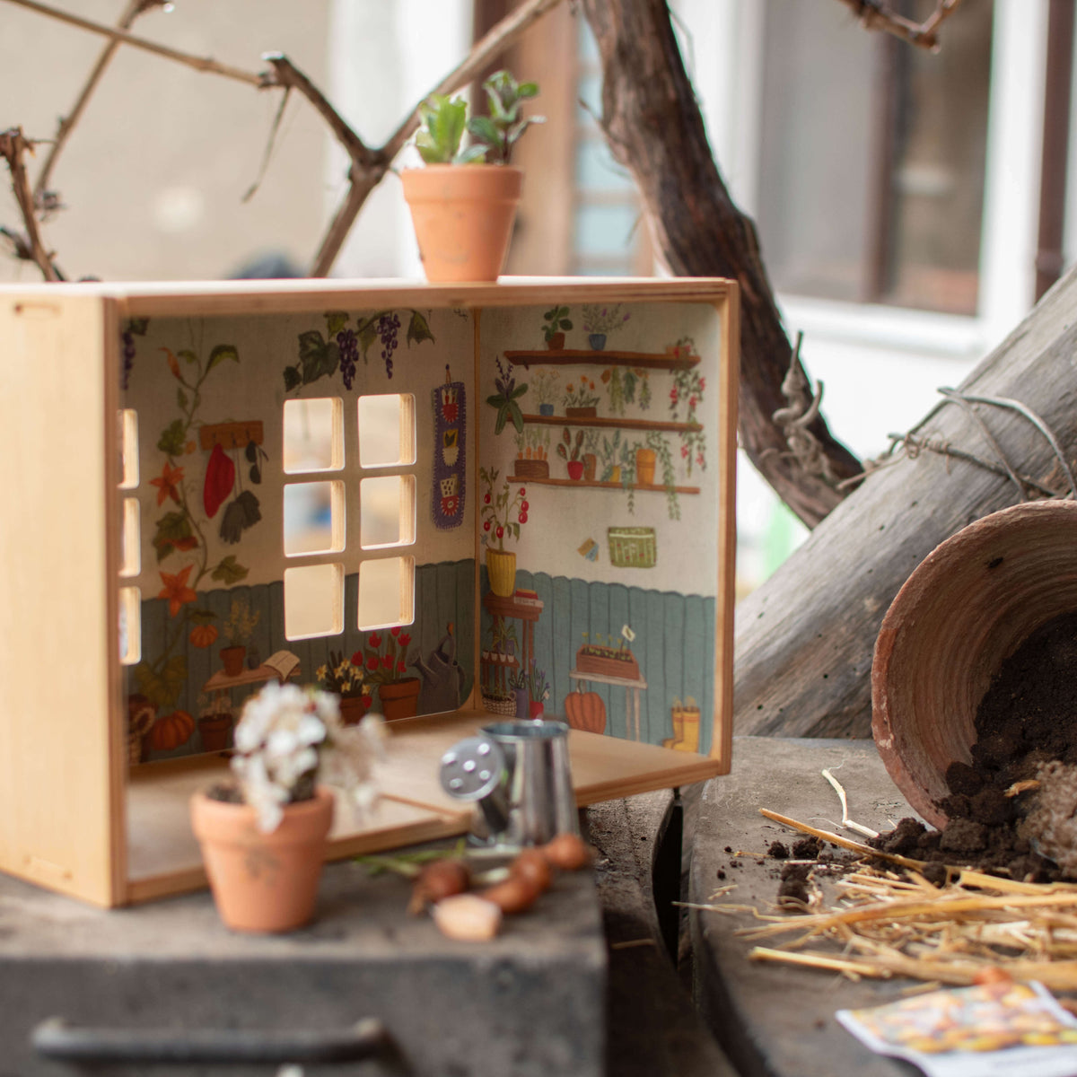 Тапет малък сет - The Greenhouse - The Storyhouse